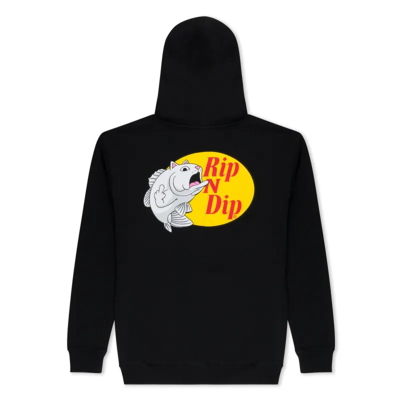 Catfish Hoodie (Black) made by Ripndip