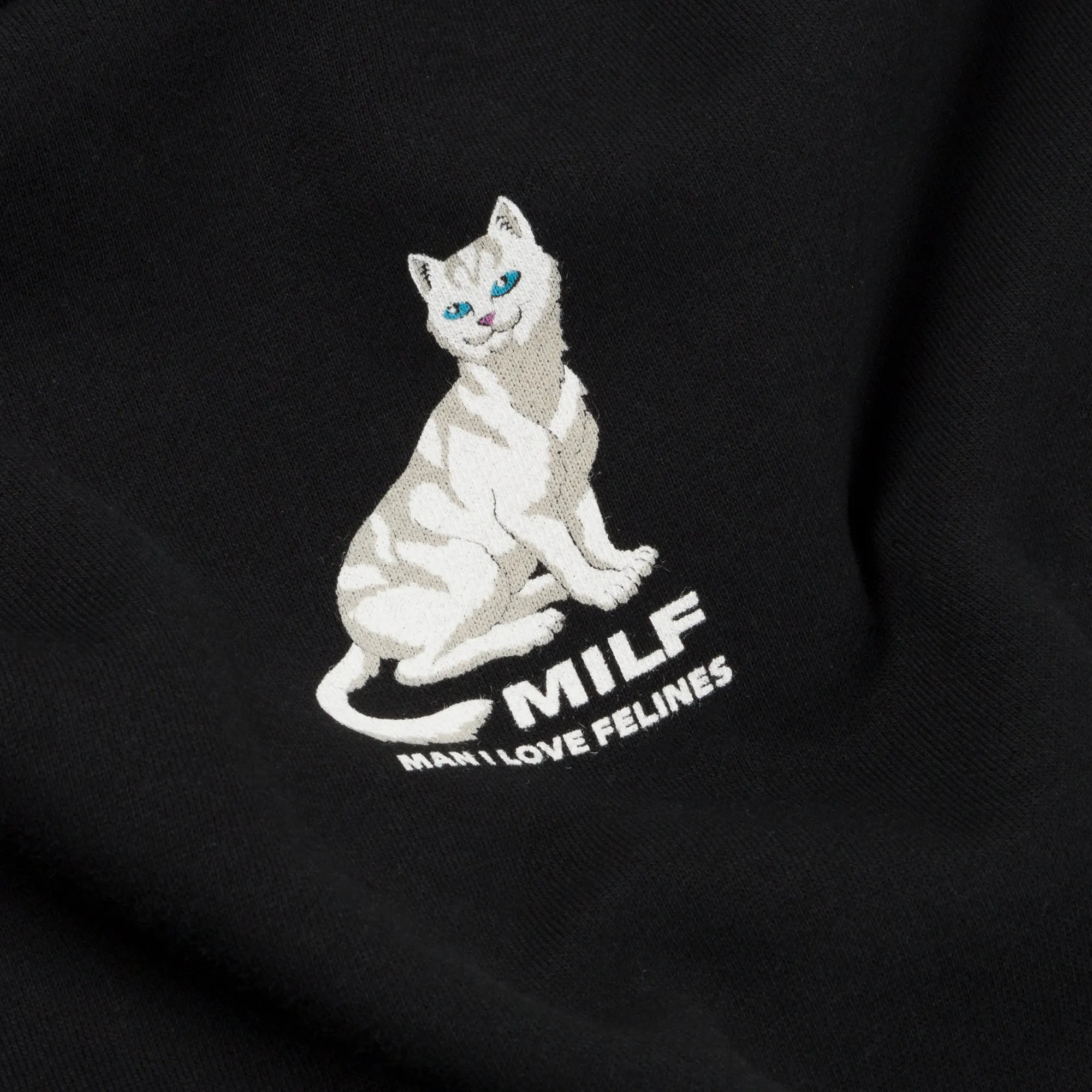 Man I Love Felines Hoodie (Black) sold by Ripndip product image thumbnail 3