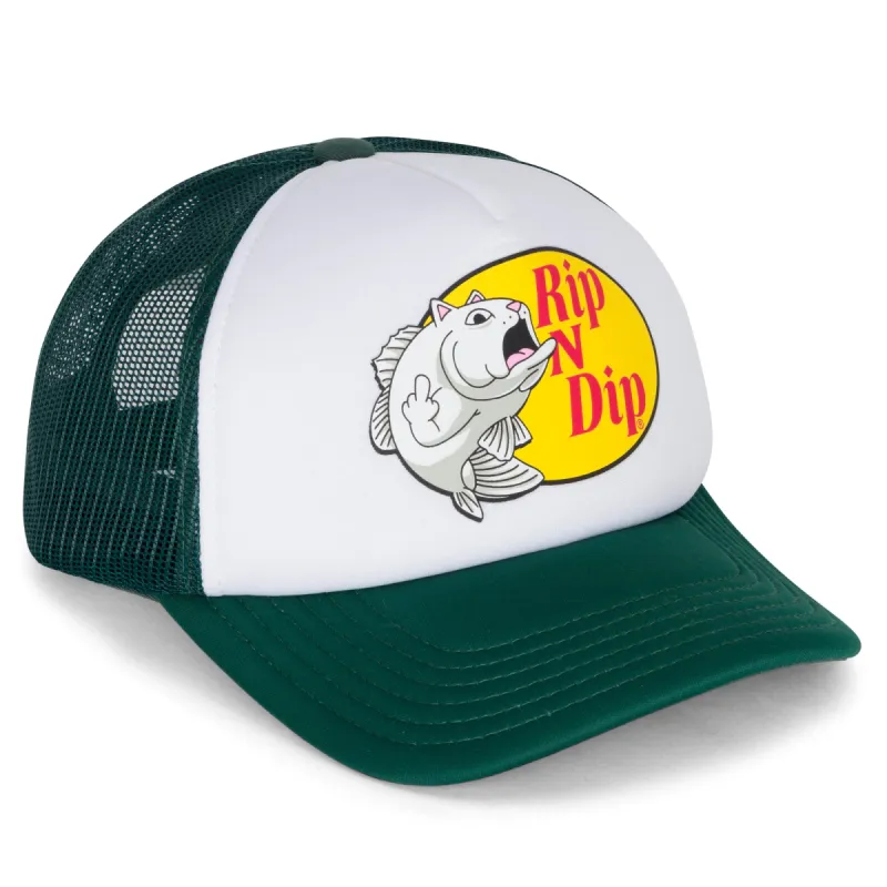 Catfish Trucker (Hunter Green/White) sold by Ripndip
