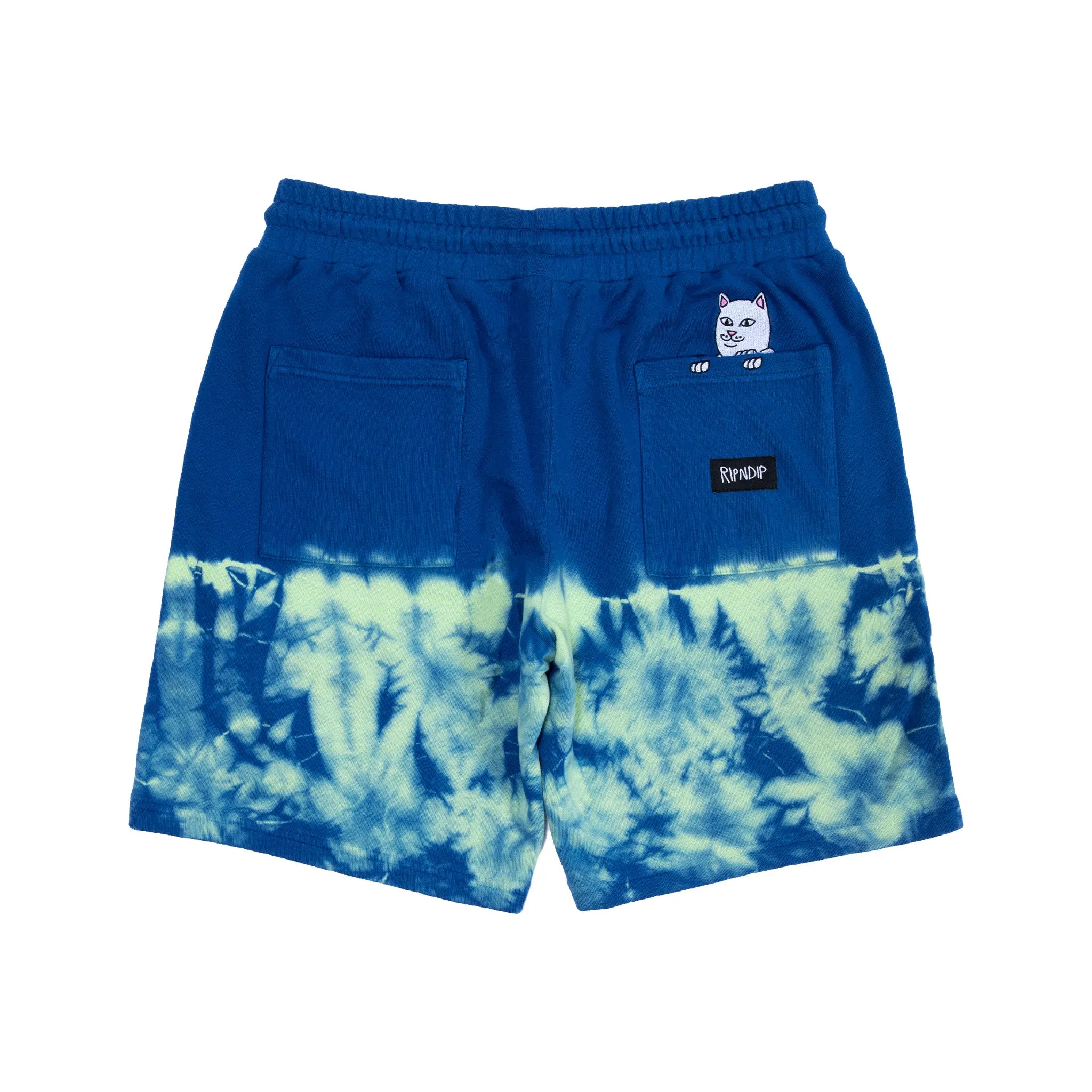 Prisma Sweatshorts (Navy/Green) sold by Ripndip product image thumbnail 3