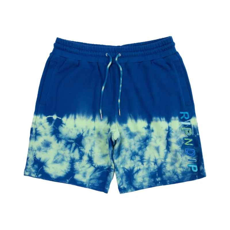 Prisma Sweatshorts (Navy/Green) sold by Ripndip