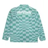 Checked Coaches Jacket (Military Green) sold by Ripndip