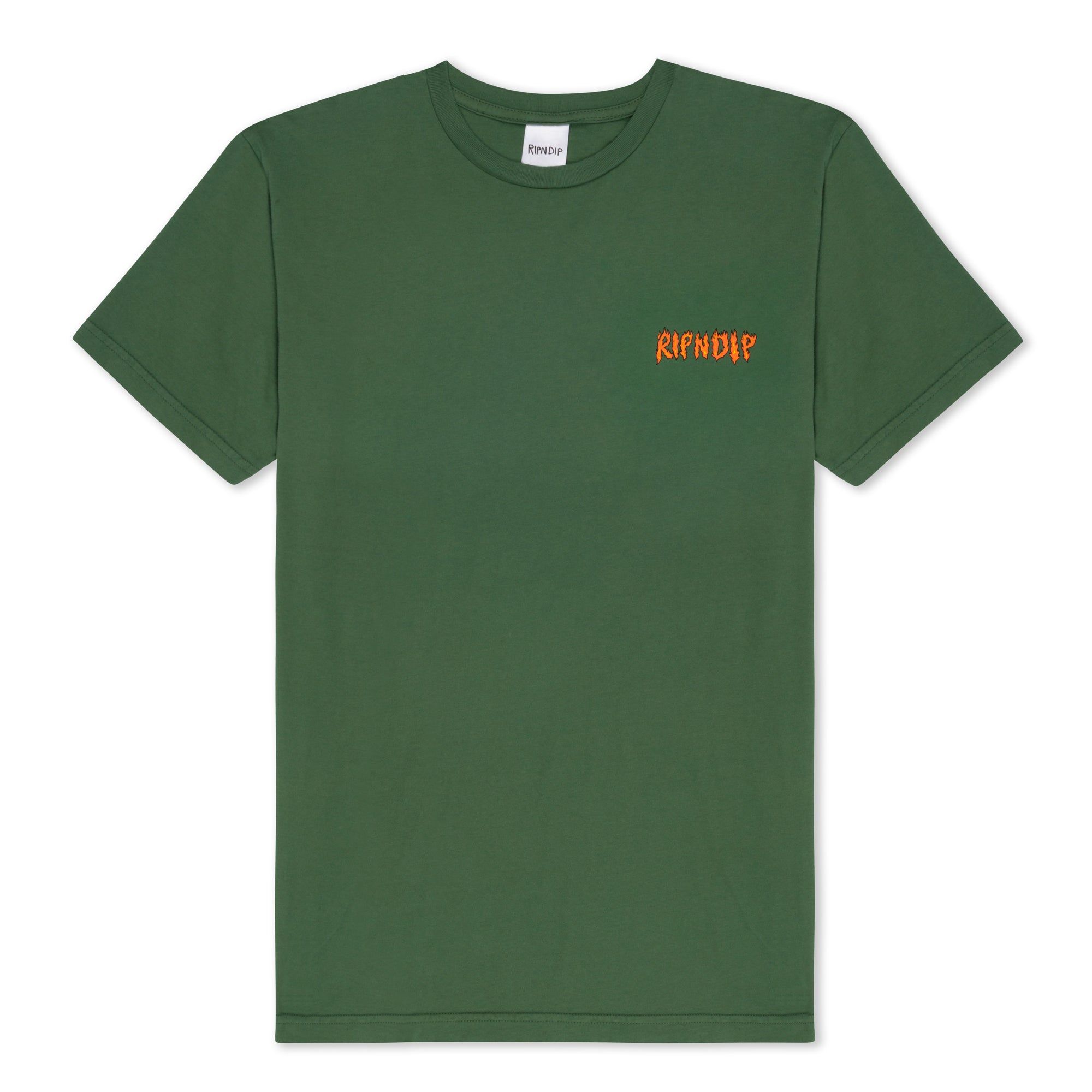 Burn Tee (Olive) sold by Ripndip product image thumbnail 3