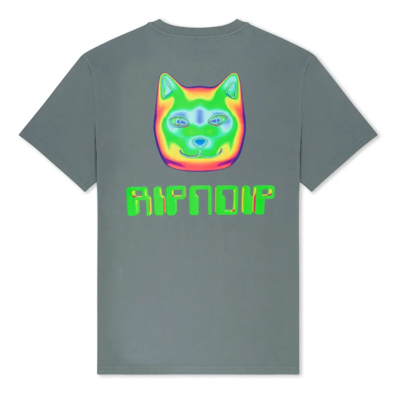 Thermal Nermal Tee (Charcoal) sold by Ripndip