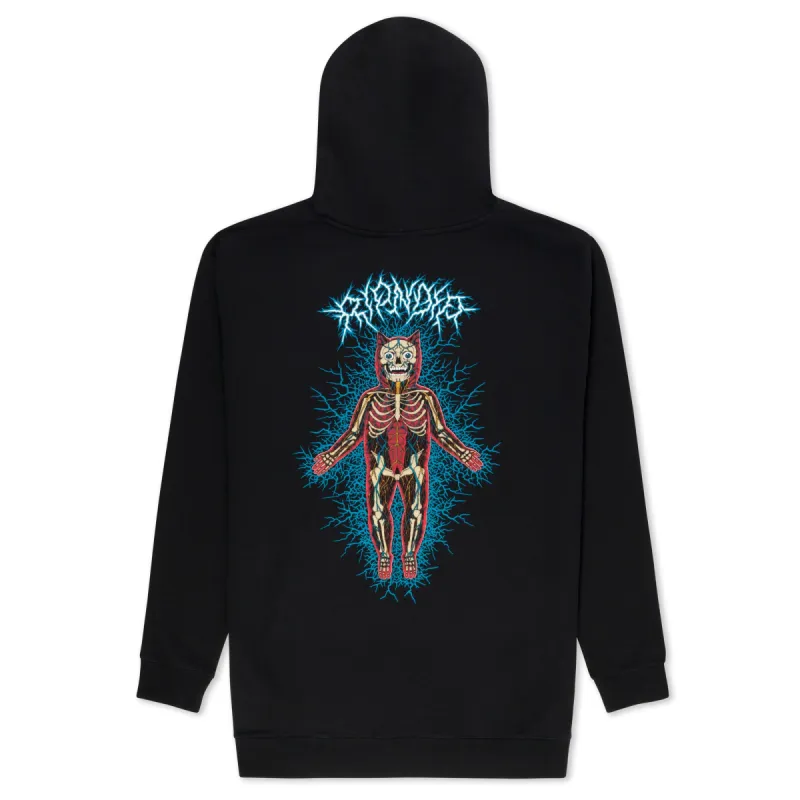 Nervous System Hoodie (Black) made by Ripndip