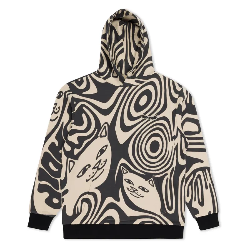 Hypnotic Hoodie (Black/Cream) sold by Ripndip