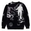 Space Walk Mohair Sweater (Black) sold by Ripndip