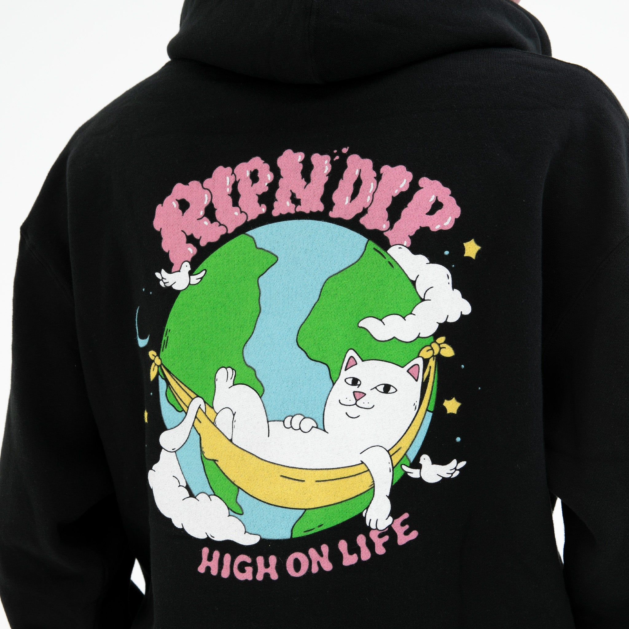 High On Life Hoodie (Black) sold by Ripndip product image thumbnail 3