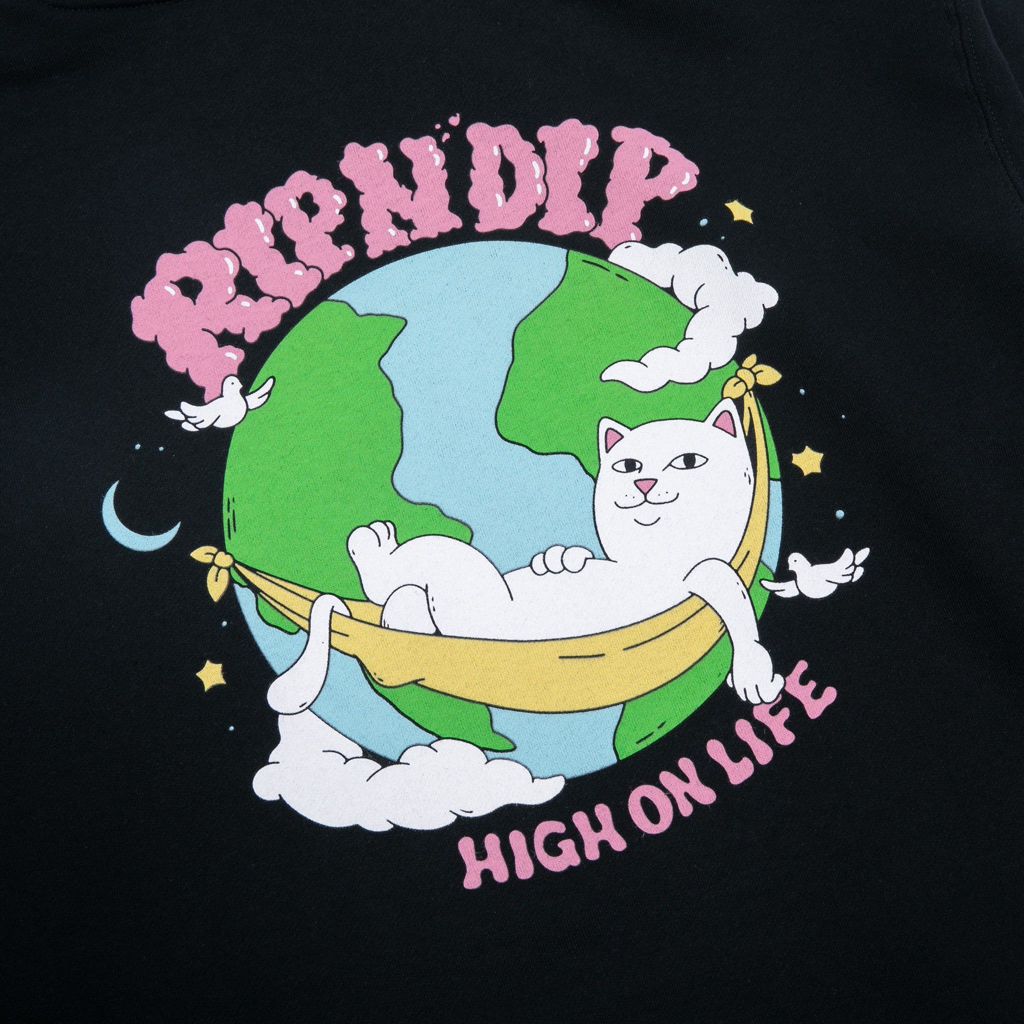 High On Life Hoodie (Black) sold by Ripndip product image thumbnail 4