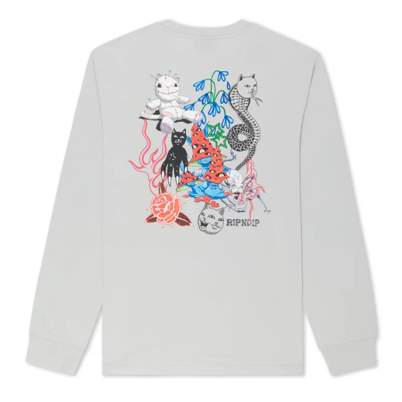 Travis Long Sleeve (Grey) sold by Ripndip