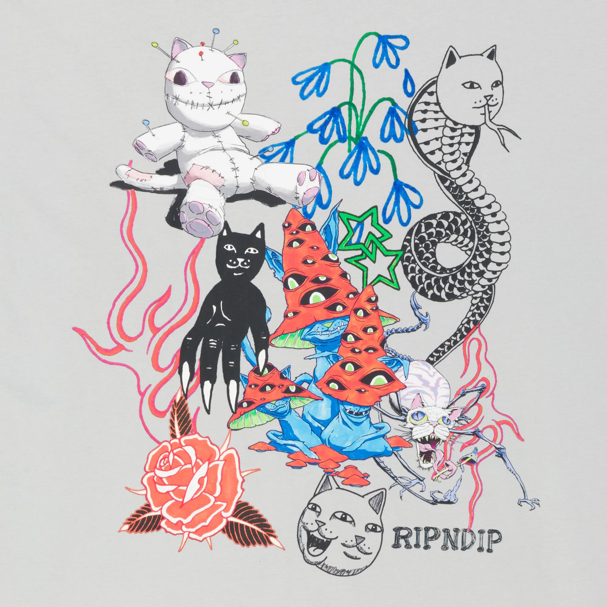 Travis Long Sleeve (Grey) sold by Ripndip product image thumbnail 5