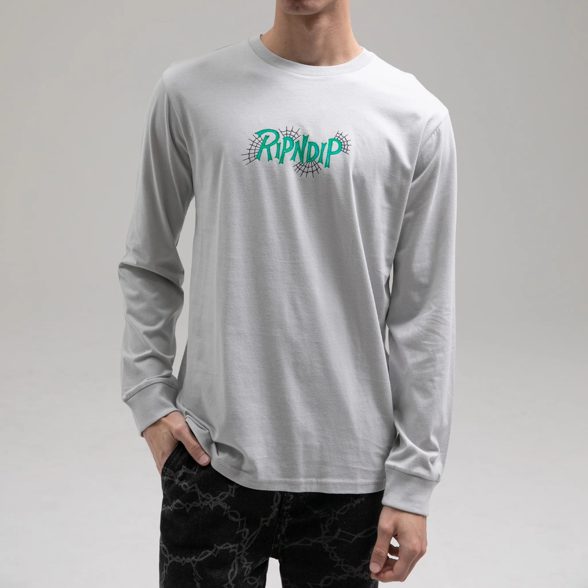 Travis Long Sleeve (Grey) sold by Ripndip product image thumbnail 2
