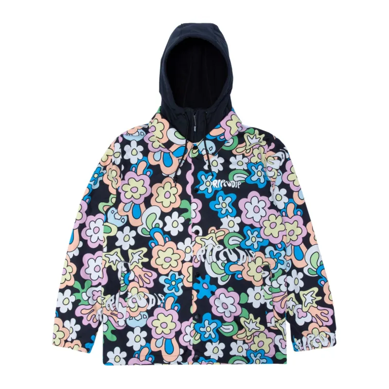 Flower Child Snowboard Jacket (Multi) sold by Ripndip
