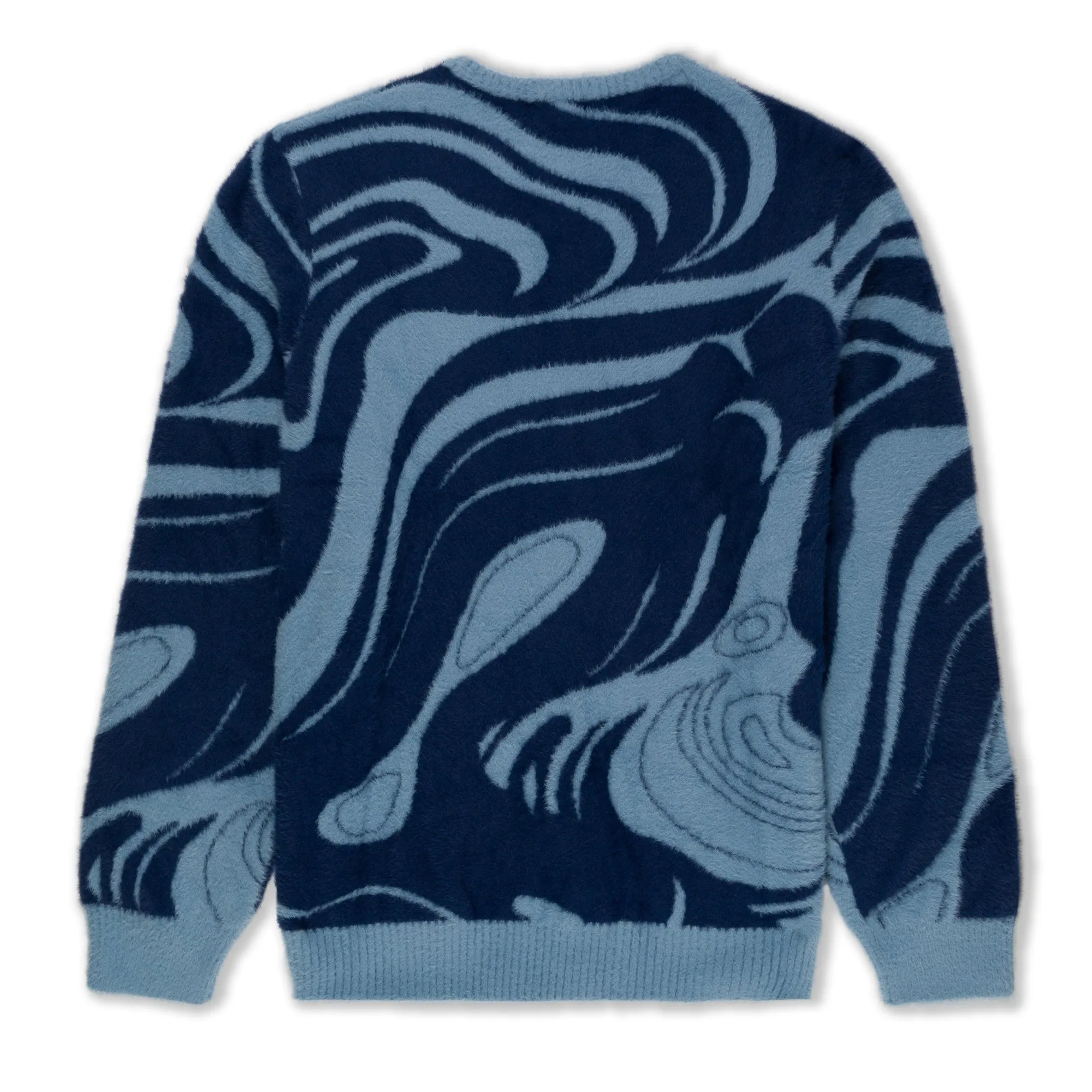 Psychedelic Mohair Knit Sweater (Dark Slate) sold by Ripndip product image thumbnail 4