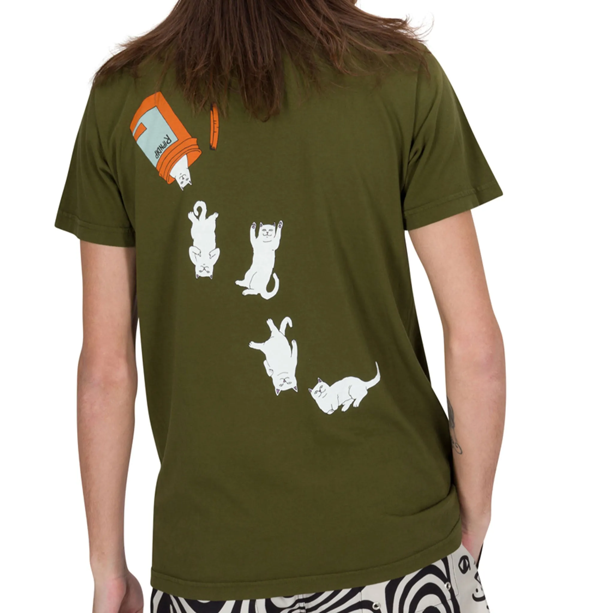 Nermal Pills Tee (Military Green) sold by Ripndip product image thumbnail 2