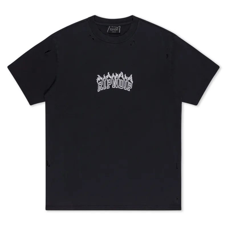 Inferno Tee (Black) sold by Ripndip
