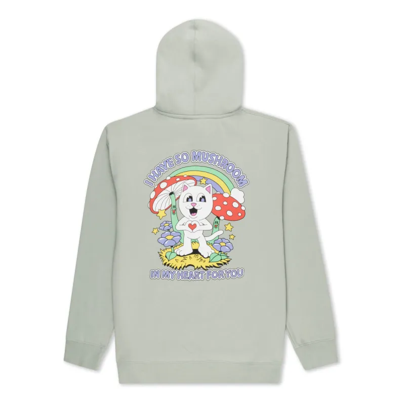 So Mushroom Hoodie (Sage) sold by Ripndip