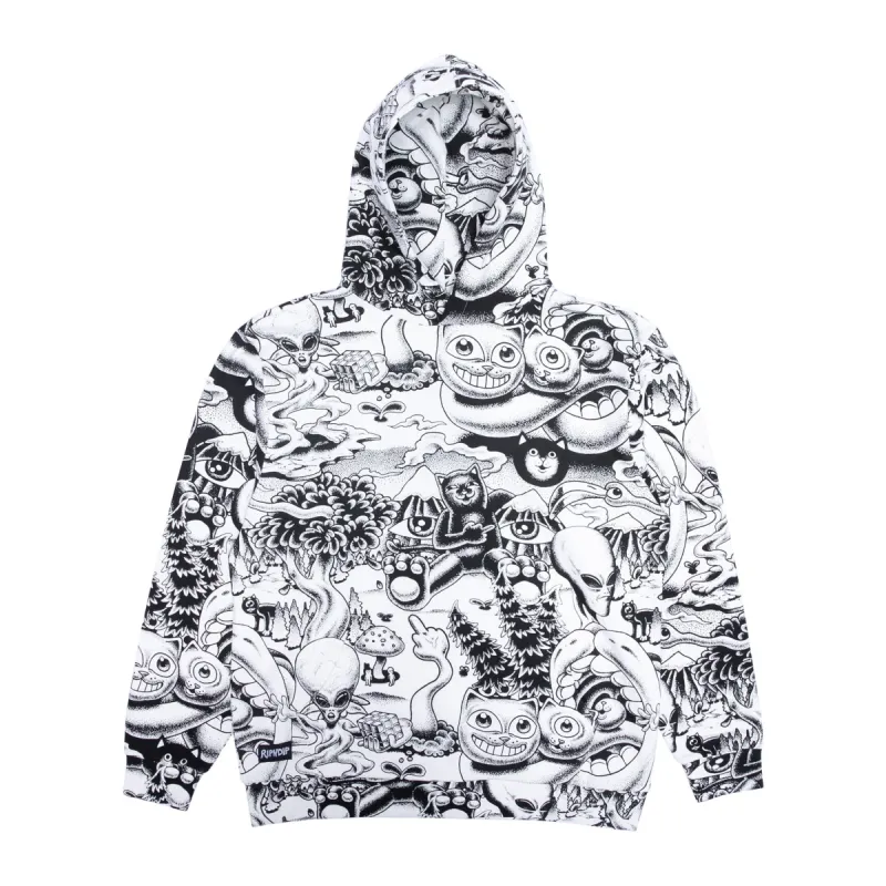 Dark Twisted Fantasy Hoodie (Black/White) sold by Ripndip