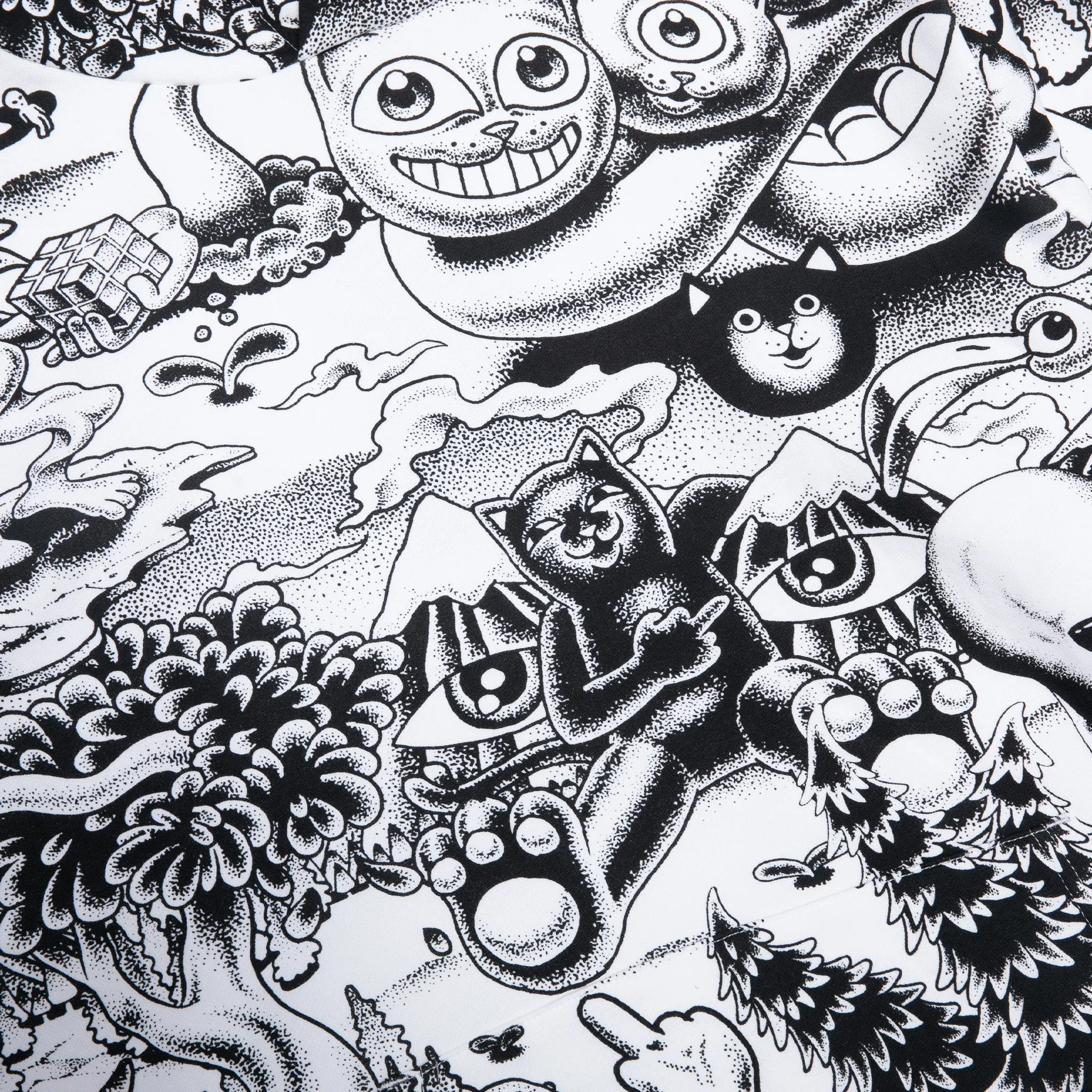 Dark Twisted Fantasy Hoodie (Black/White) sold by Ripndip product image thumbnail 4