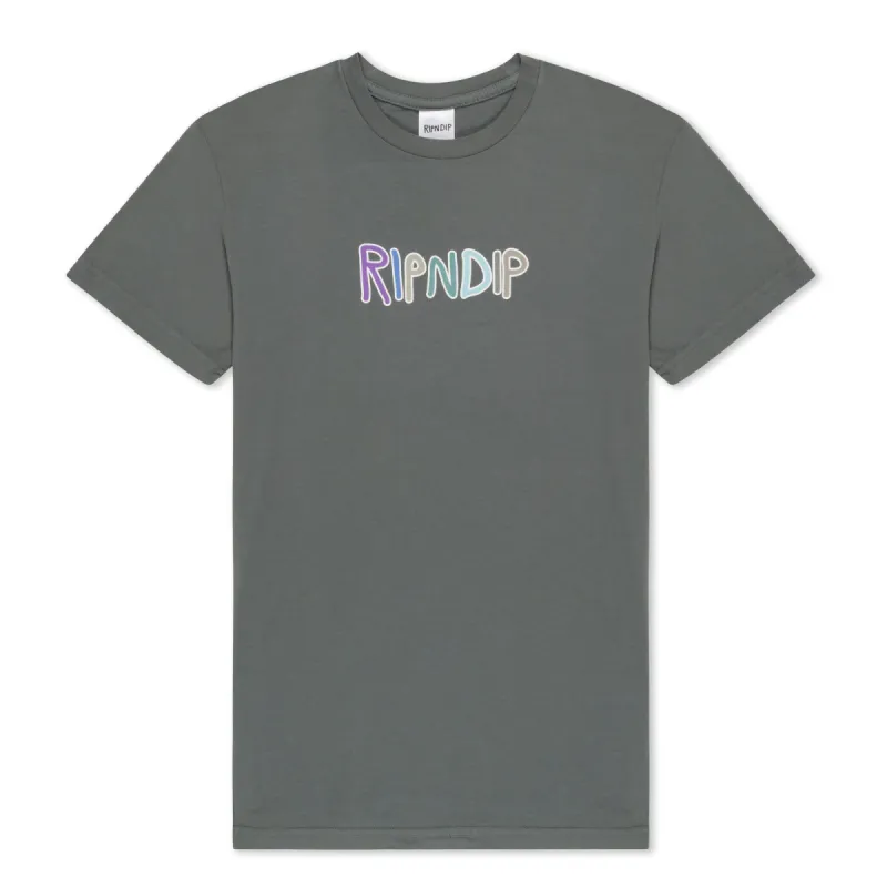 OG Prisma Boyfriend Tee (Charcoal) made by Ripndip