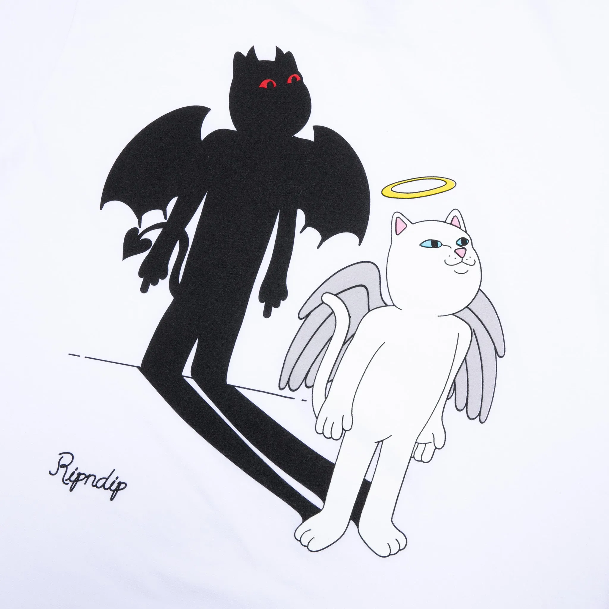 Shadow Friend Tee (White) sold by Ripndip product image thumbnail 4