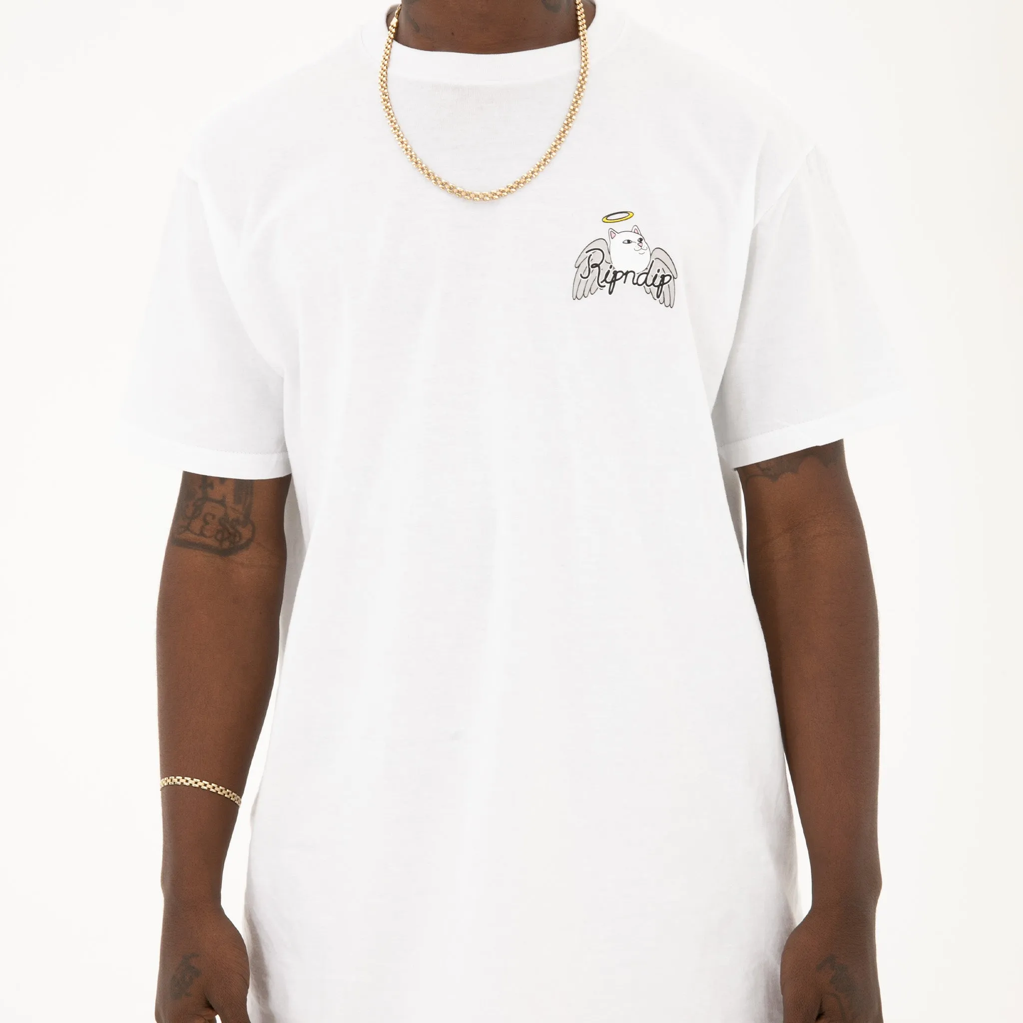 Shadow Friend Tee (White) sold by Ripndip product image thumbnail 2
