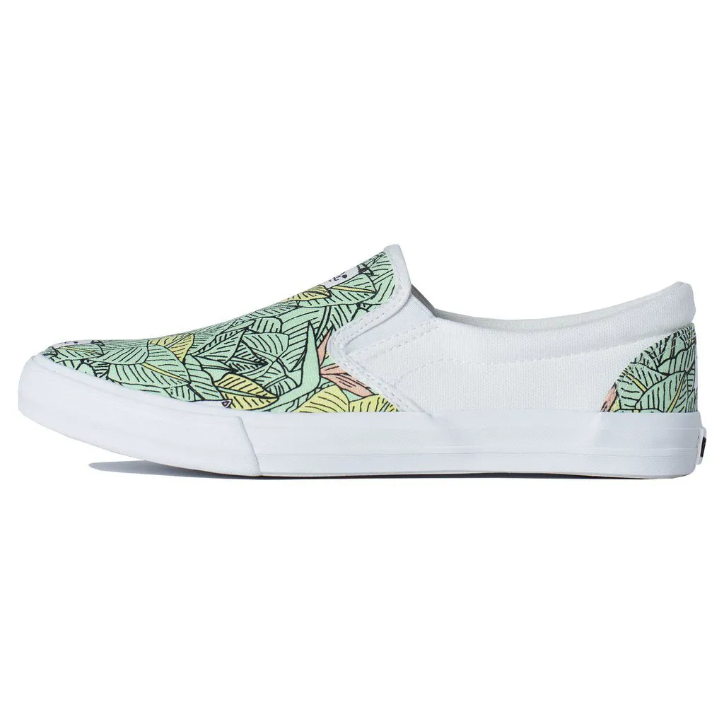 Ripndip Nermal Leaf Slip Ons sold by Ripndip