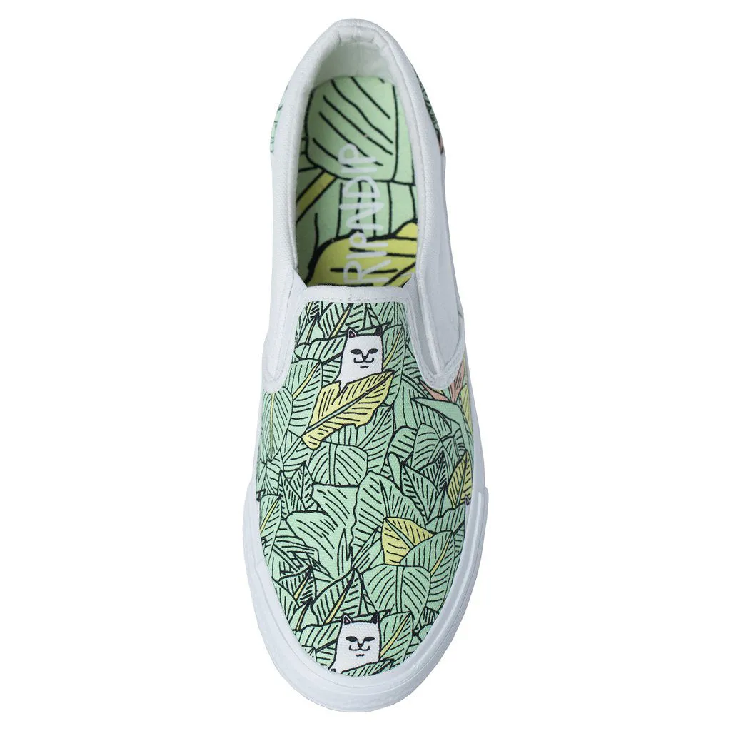 Ripndip Nermal Leaf Slip Ons sold by Ripndip product image thumbnail 5
