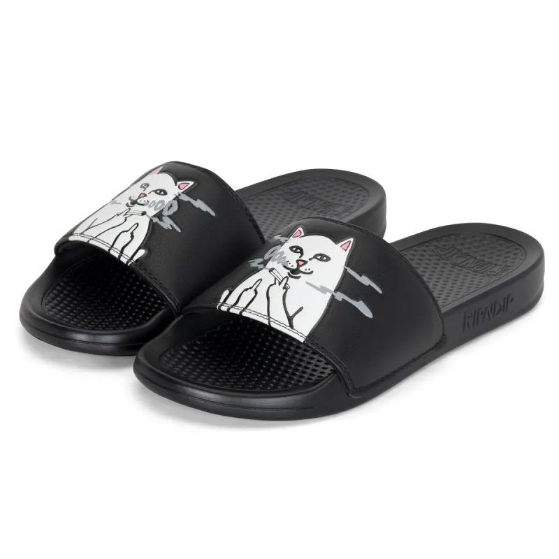 Ripped N Dipped Slides (Black) | Parallel