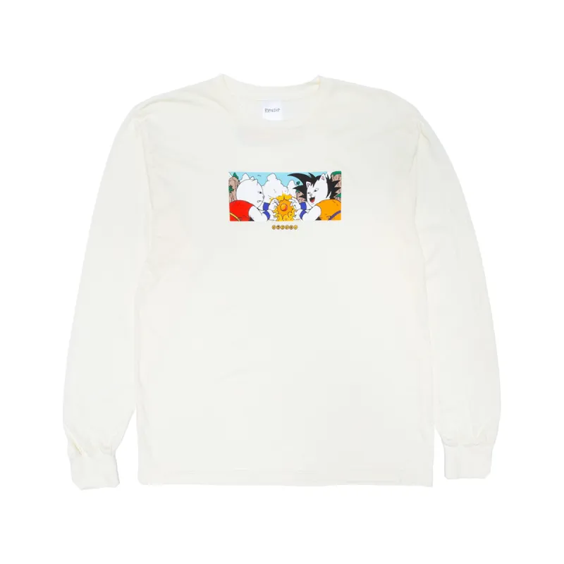 Nermku Battle Long Sleeve (Natural) sold by Ripndip