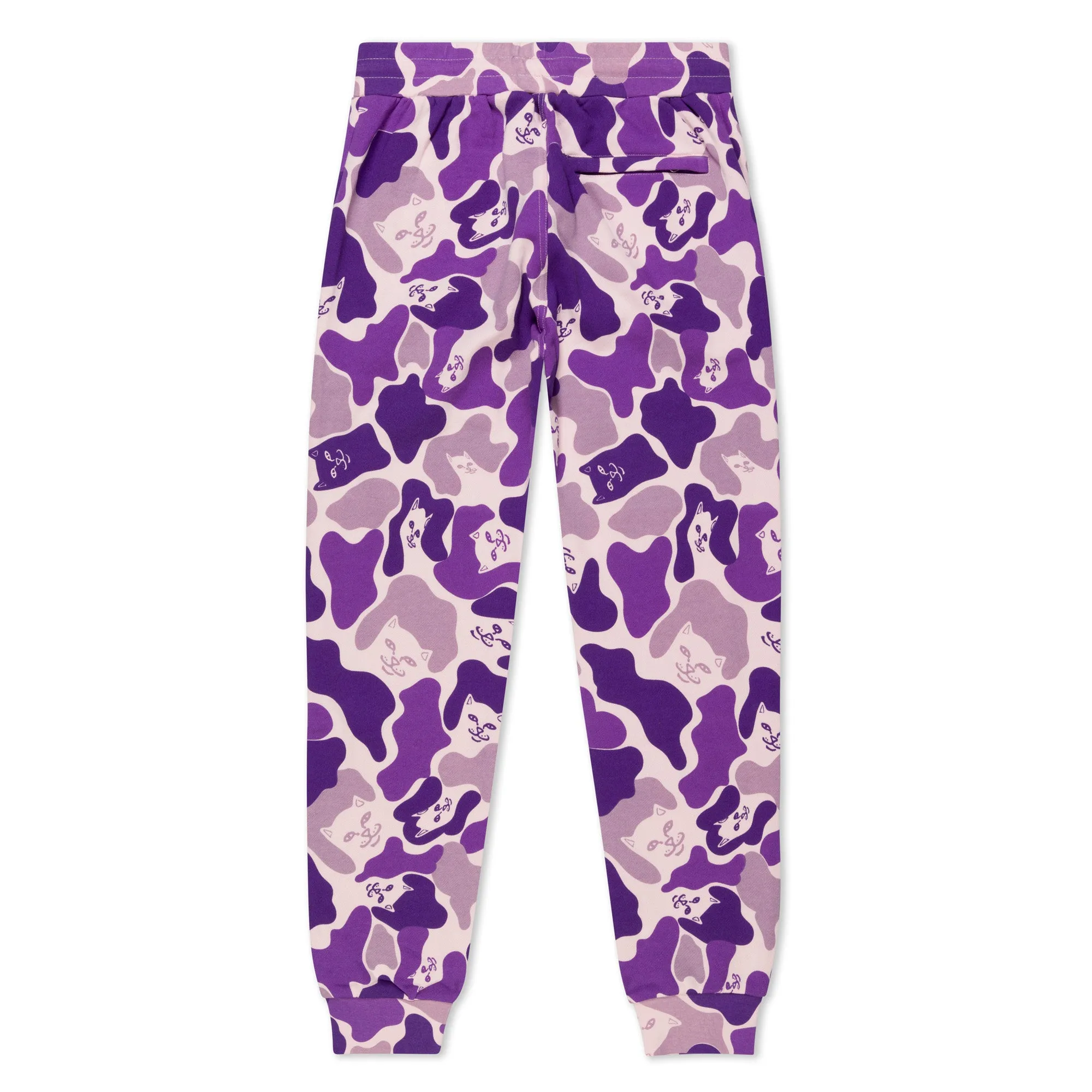 Nermal Camo Sweat Pants (Purple Camo) sold by Ripndip product image thumbnail 2