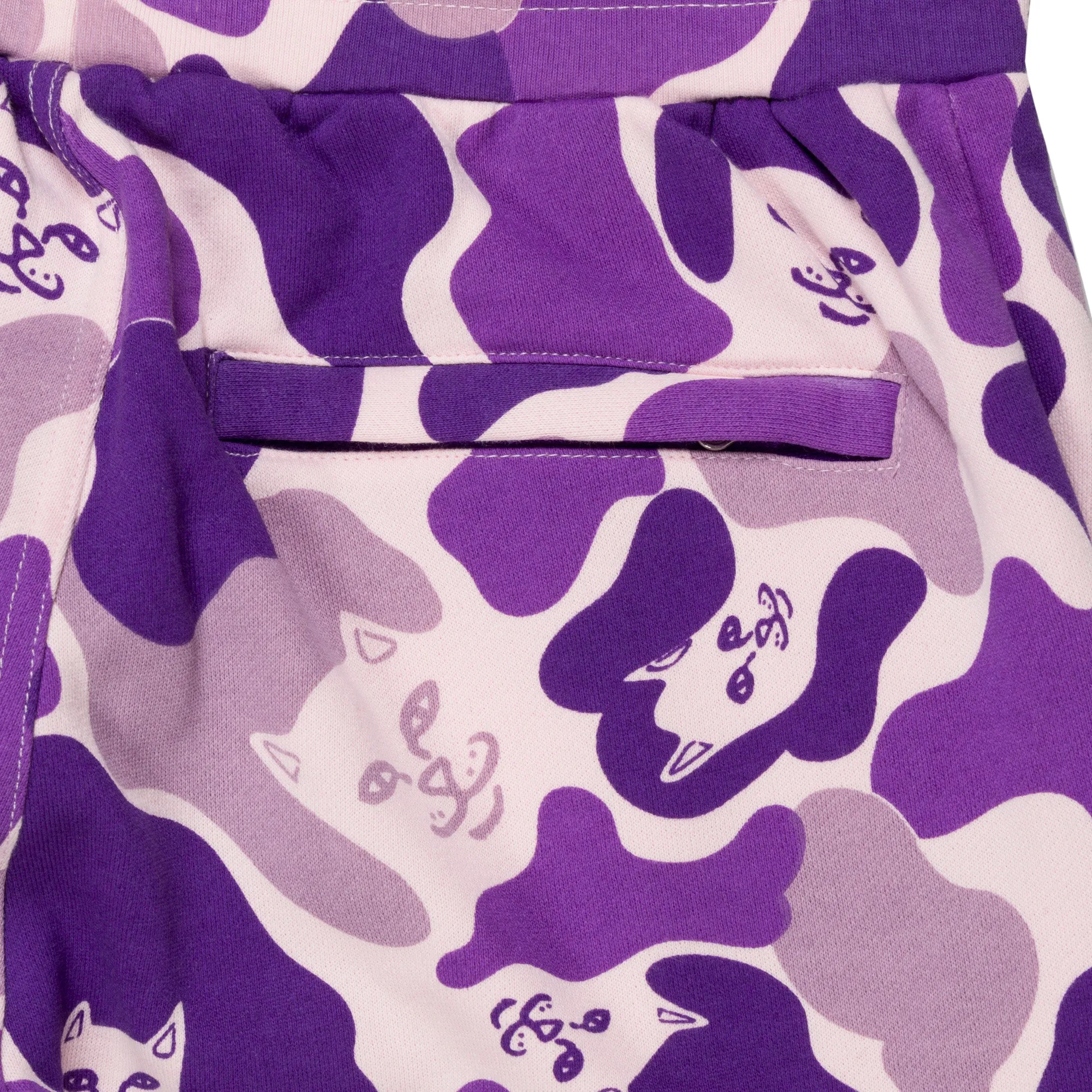 Nermal Camo Sweat Pants (Purple Camo) sold by Ripndip product image thumbnail 4