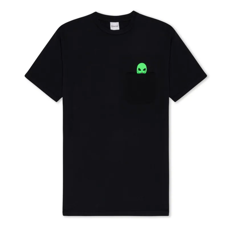 Lord Alien Pocket Tee (Black) sold by Ripndip