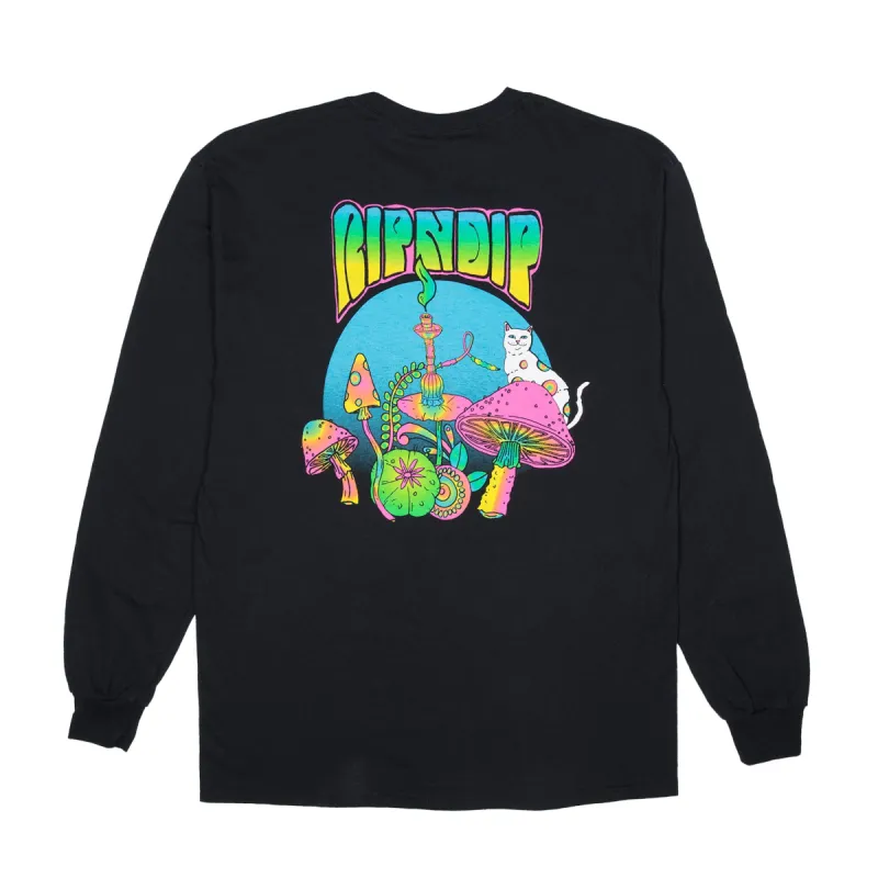 Psychedelic Long Sleeve (Black) sold by Ripndip