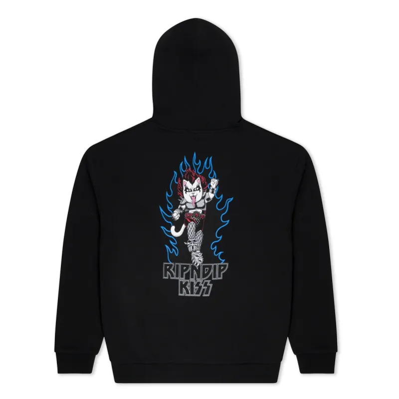 Heavens on Fire Hoodie (Black) sold by Ripndip