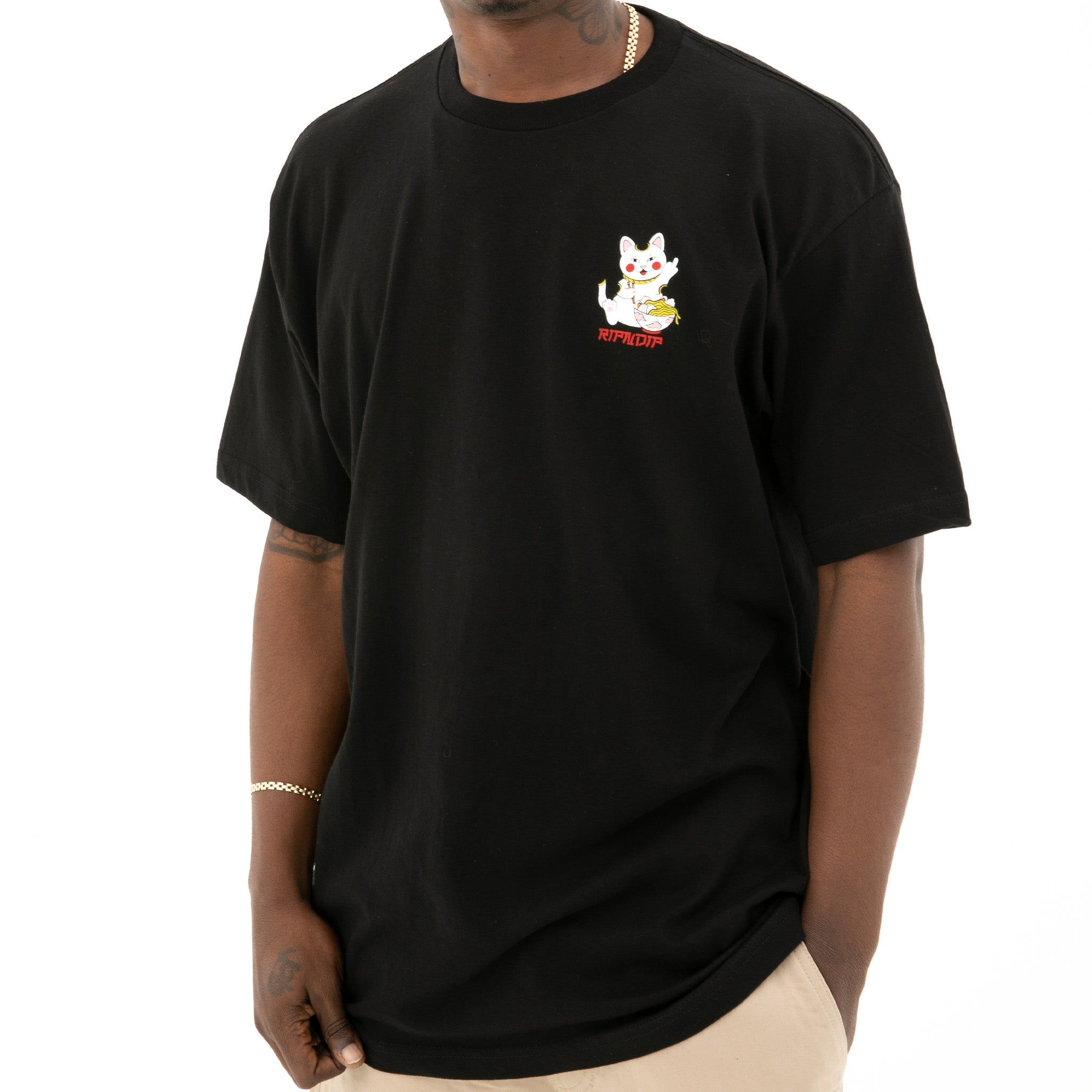 Lucky Nerm Tee (Black) sold by Ripndip product image thumbnail 2