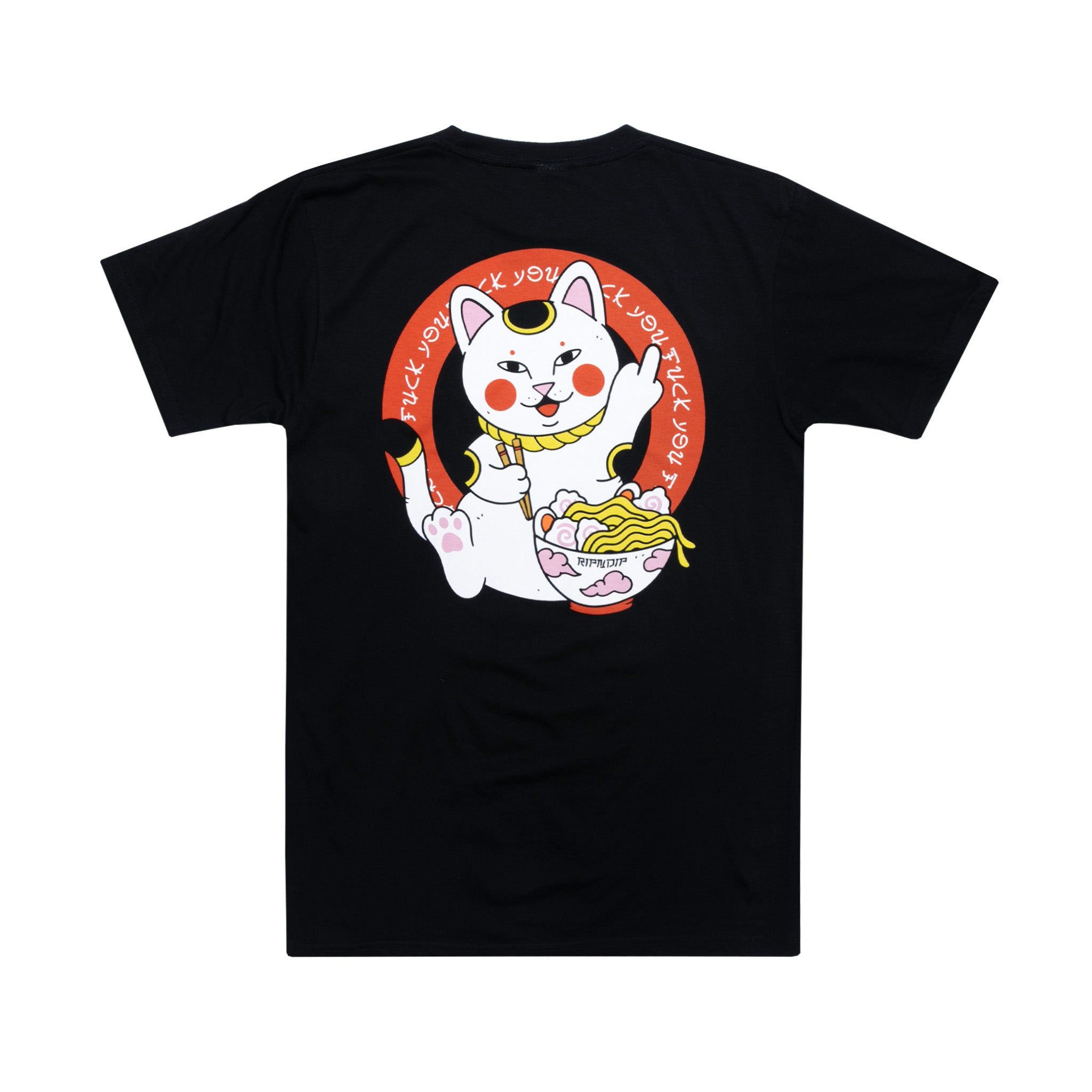 Lucky Nerm Tee (Black) sold by Ripndip