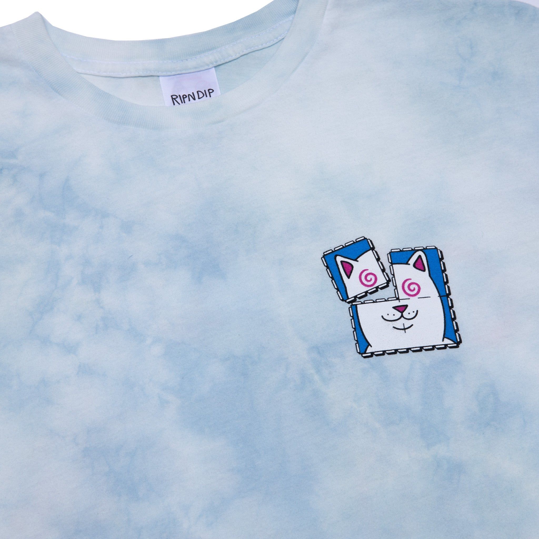 Acid Playdo Tee (Light Blue Cloud Wash) sold by Ripndip product image thumbnail 4
