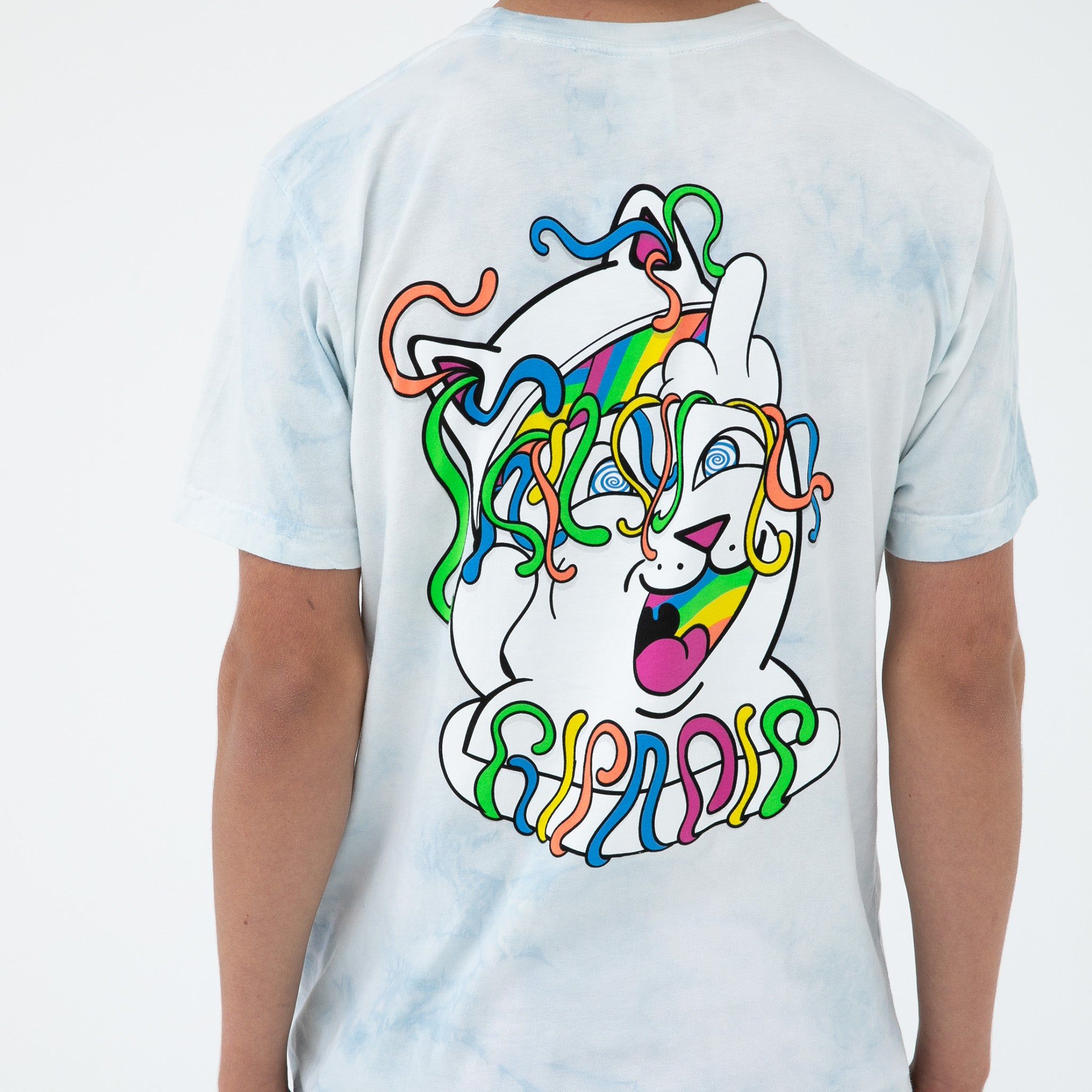 Acid Playdo Tee (Light Blue Cloud Wash) sold by Ripndip product image thumbnail 2
