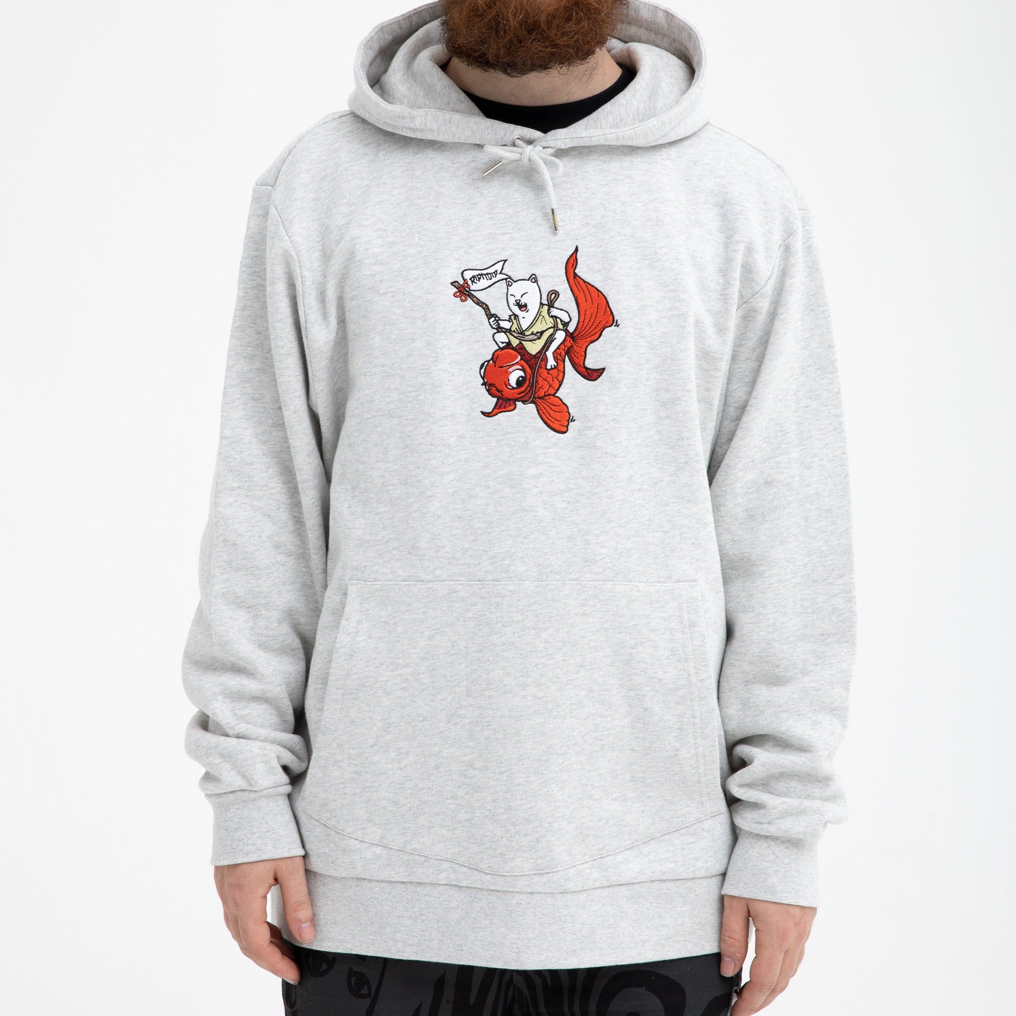 Master Nermal San Hoodie (Ash Heather) sold by Ripndip product image thumbnail 2