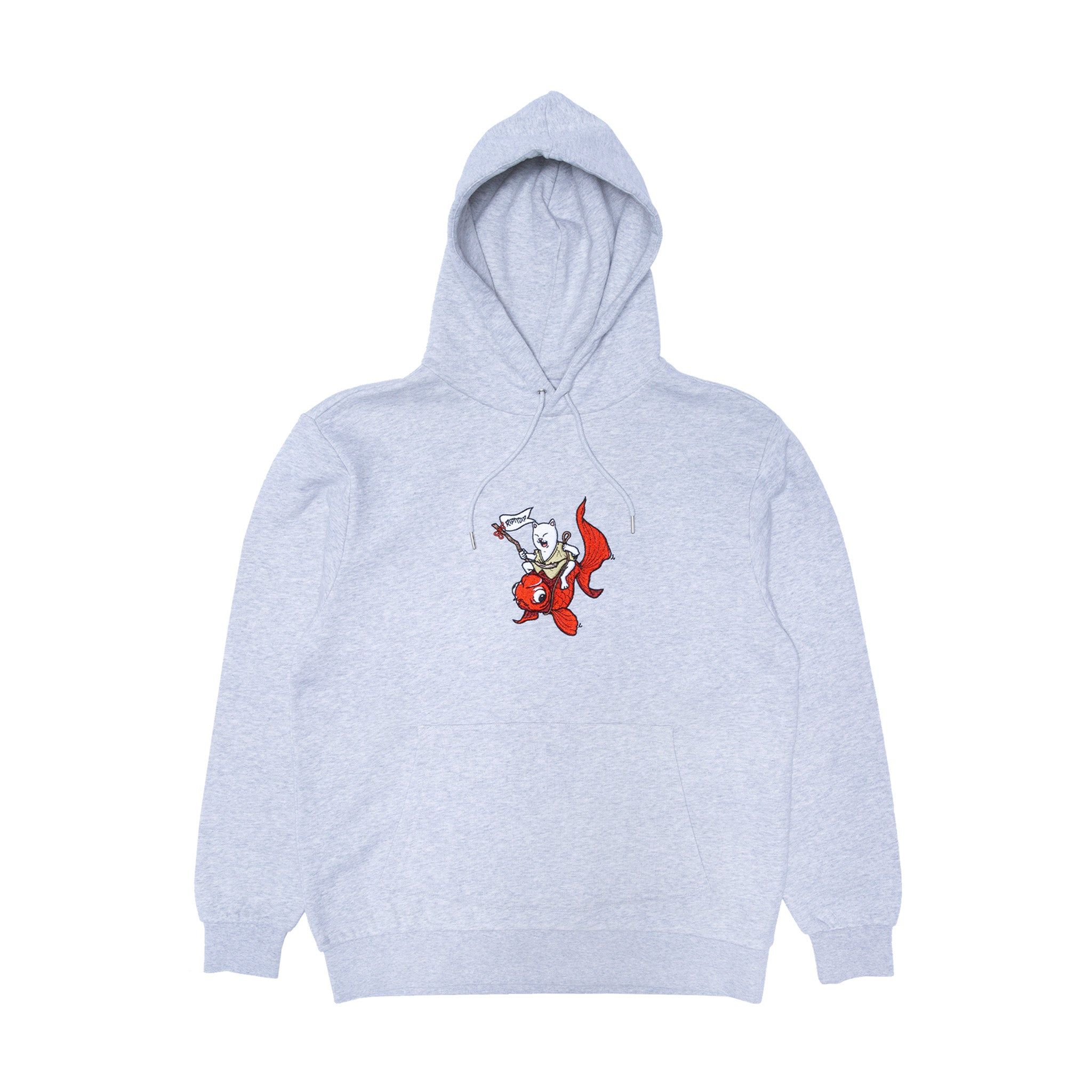 Master Nermal San Hoodie (Ash Heather) sold by Ripndip