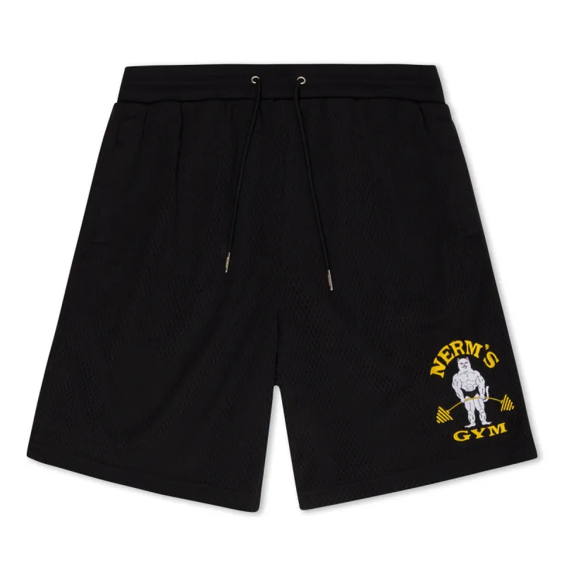 Ripped n Dipped Mesh Shorts (Black) sold by Ripndip