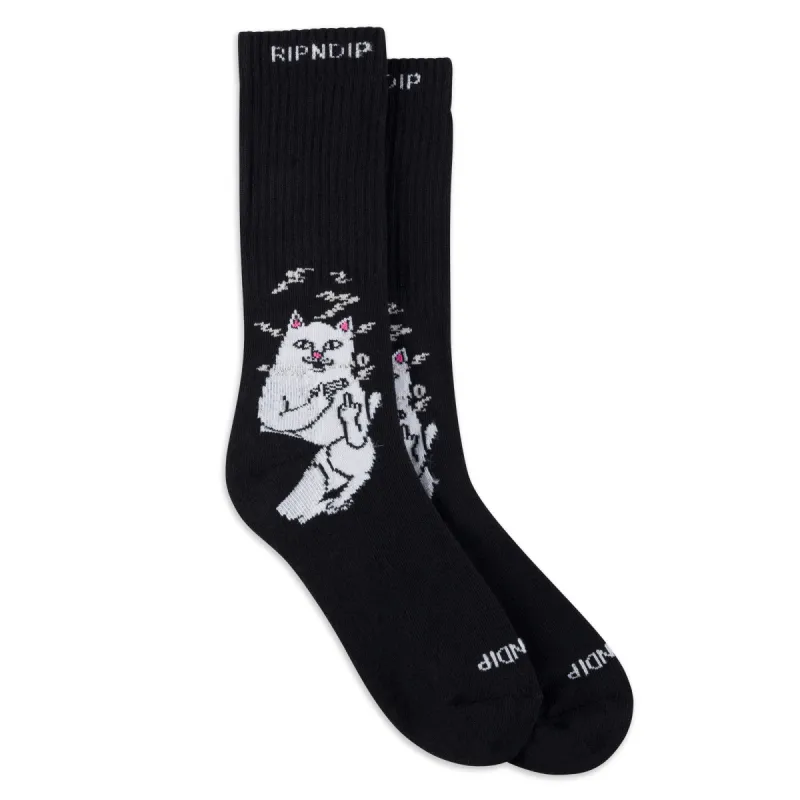 Lord Smokey Socks (Black) sold by Ripndip