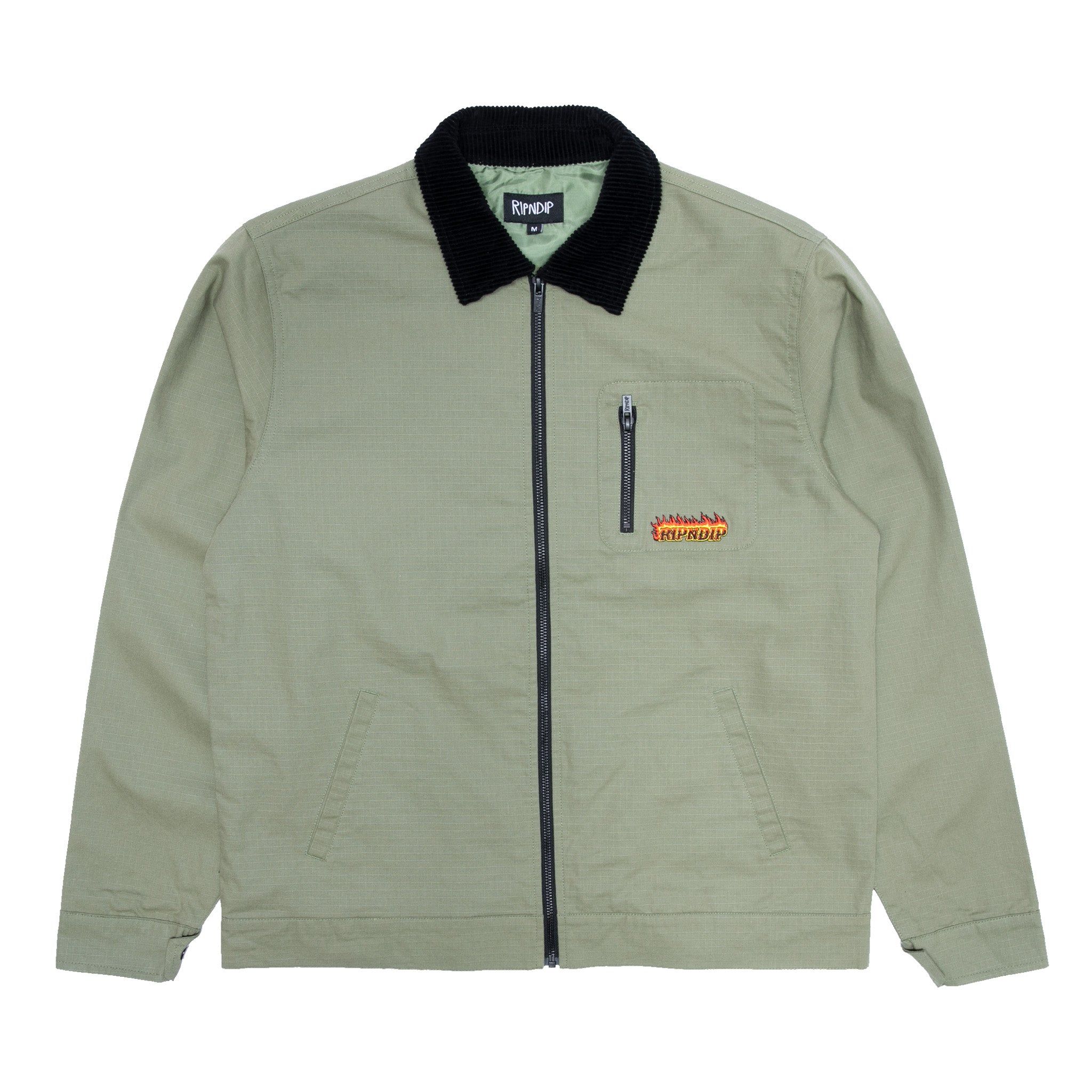 Highway To Heck Work Jacket (Military Green) sold by Ripndip product image thumbnail 4