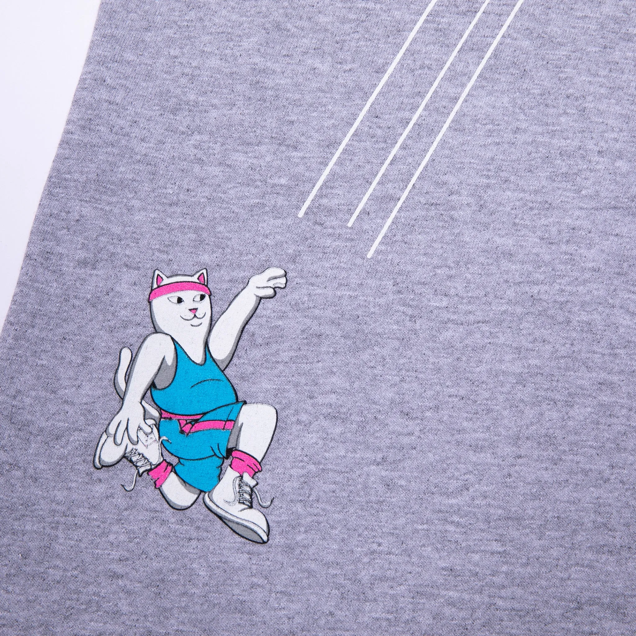 Hoops Pocket Tee (Heather Grey ) sold by Ripndip product image thumbnail 4