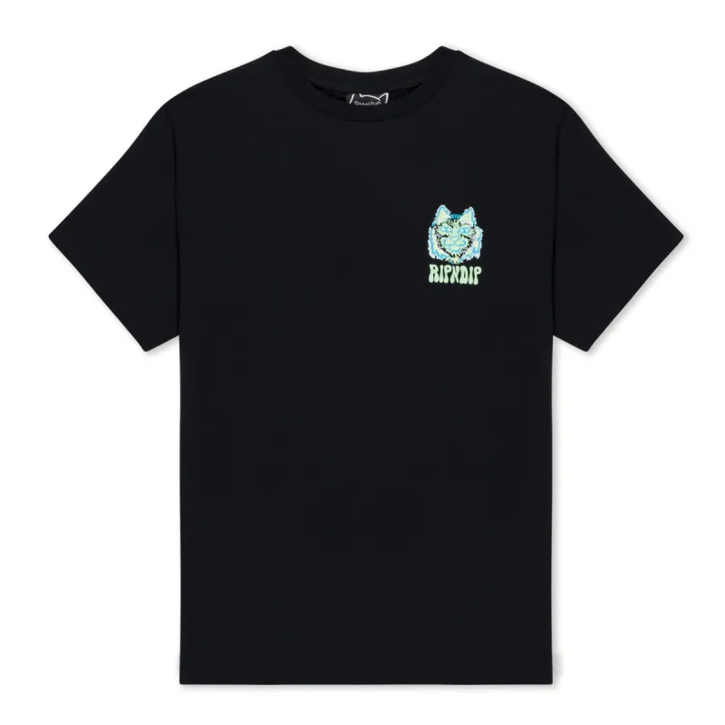 Nerm Wave Tee  (Black) sold by Ripndip
