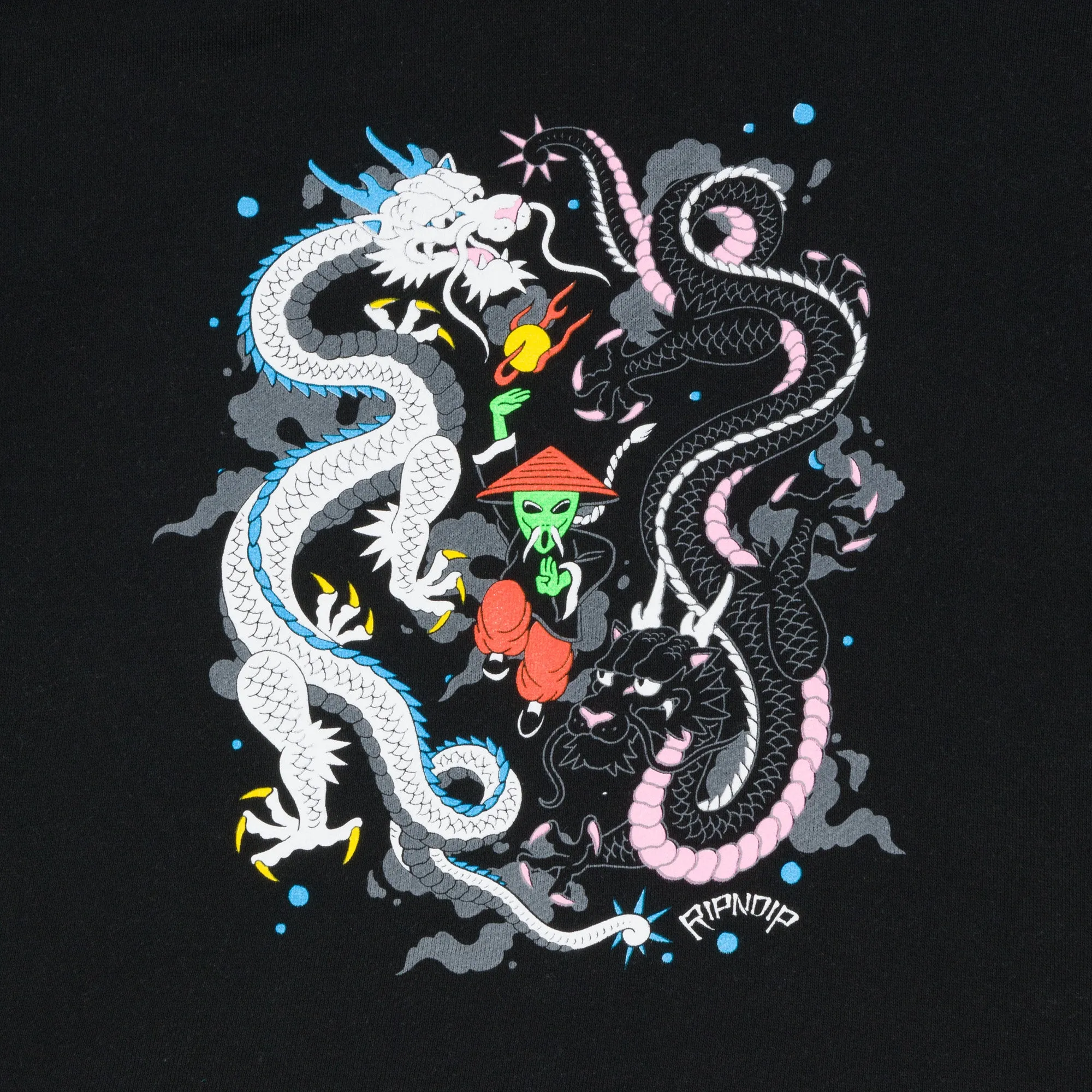 Ryu Cropped Hoodie (Black) sold by Ripndip product image thumbnail 4