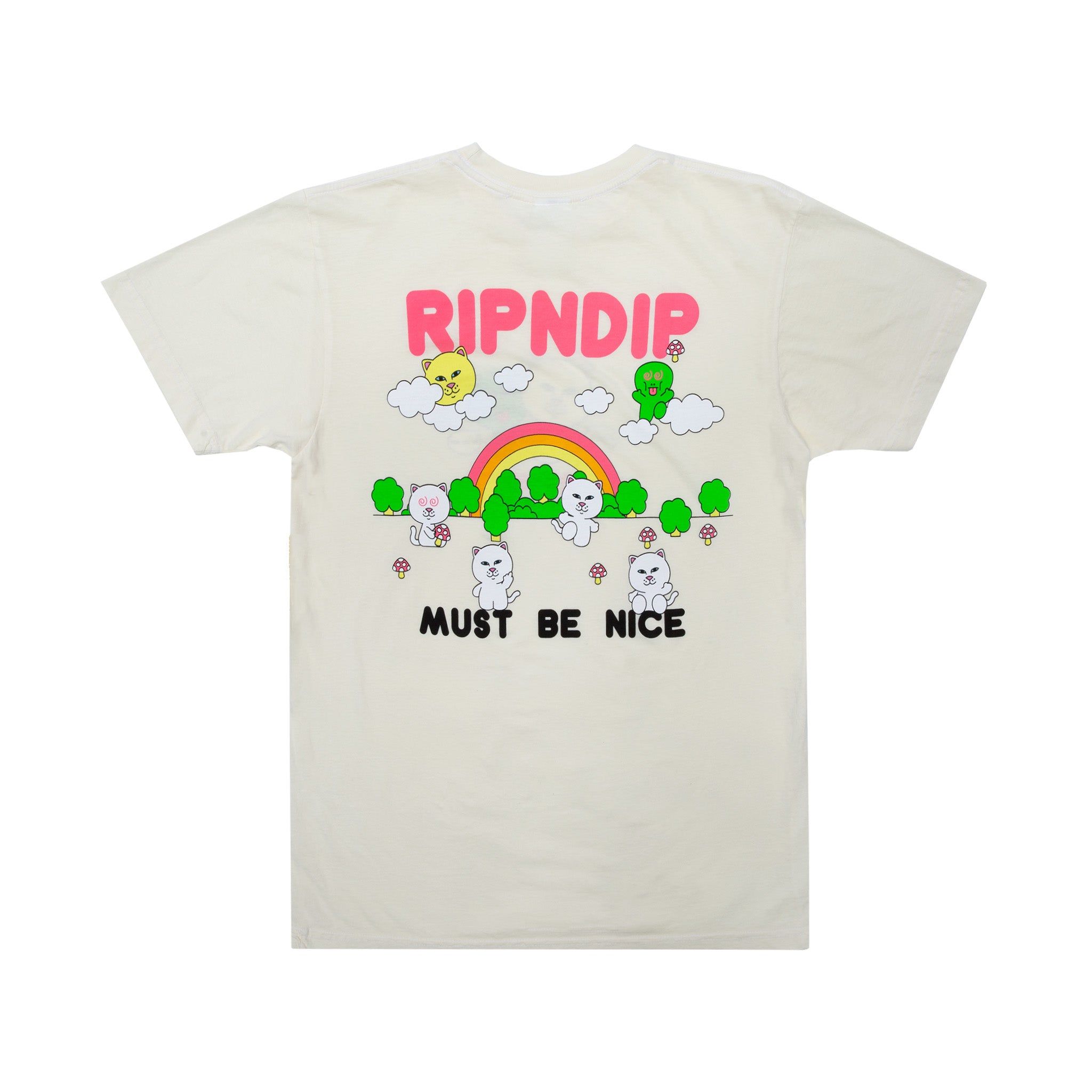 Buddy System Tee (Natural) sold by Ripndip