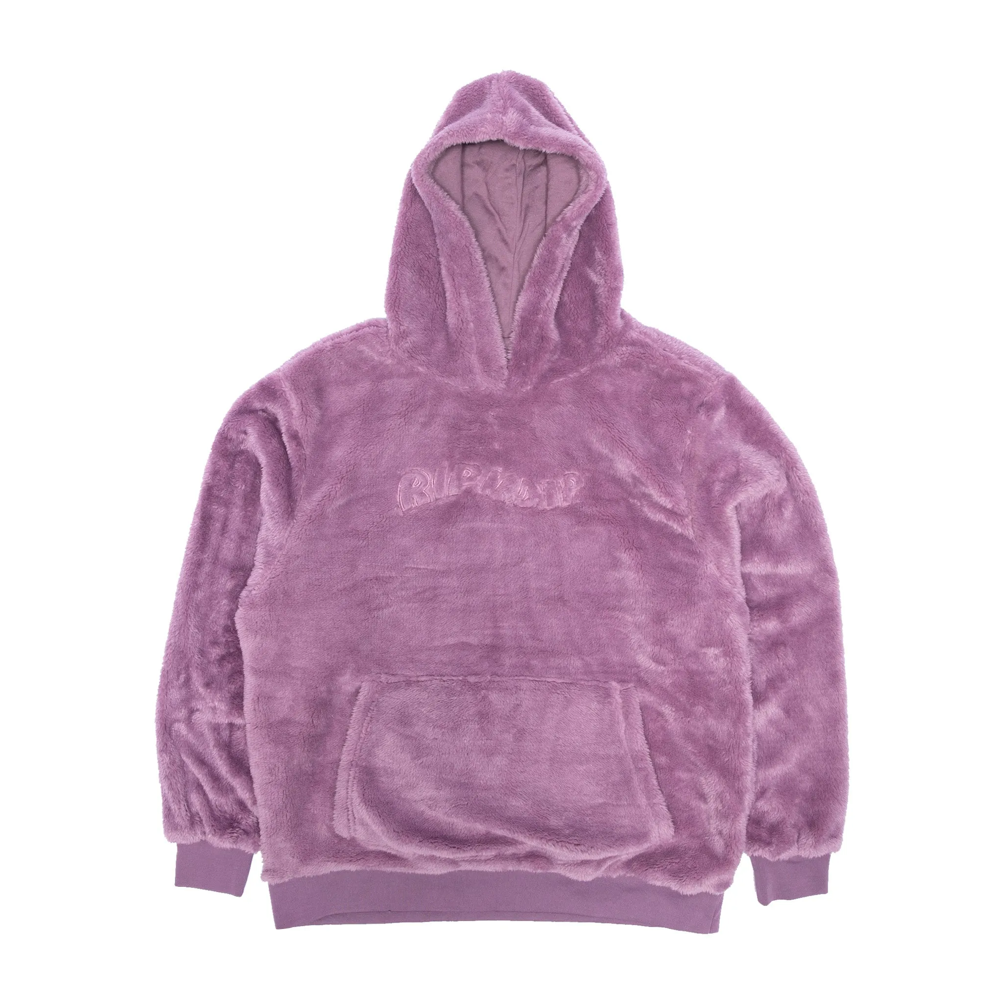 Waves Sherpa Hoodie (Mauve) sold by Ripndip