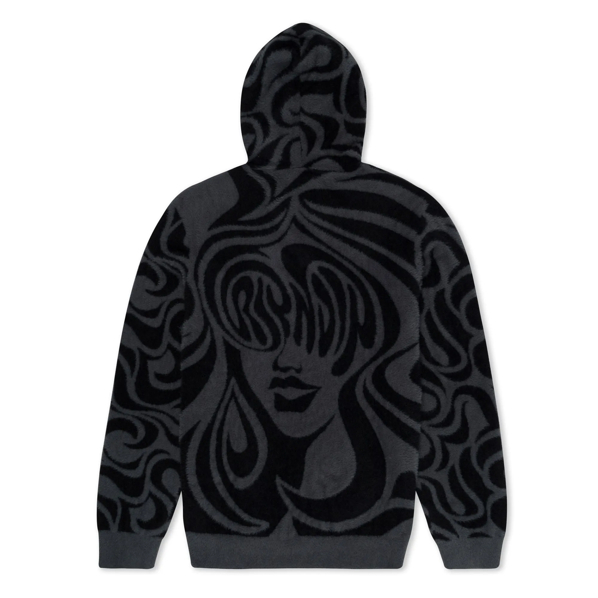 Beautiful Fomo Mohair Hoodie (Black) sold by Ripndip product image thumbnail 2